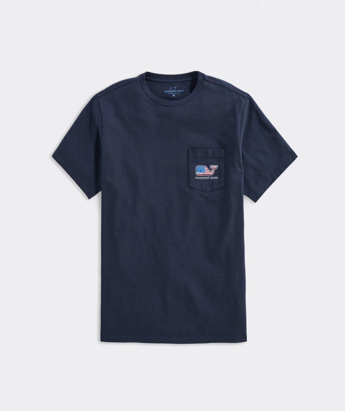 FLAG WHALE POCKET TEE