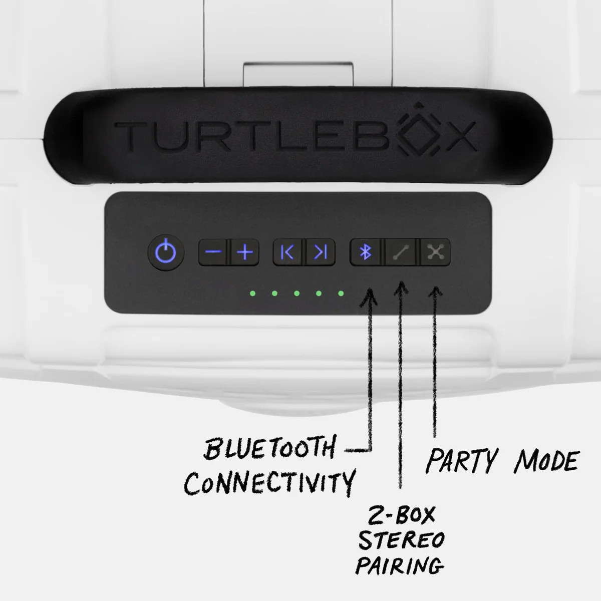 TURTLEBOX GEN 3 SPEAKER - WHITE