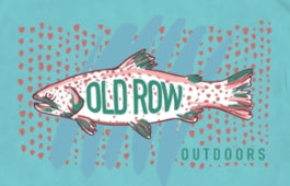 OLD ROW SPECKLED TROUT POCKET TEE