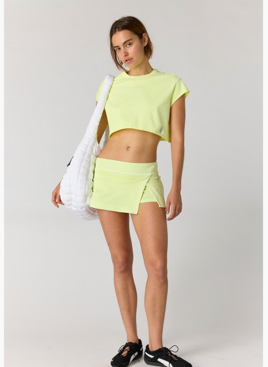 VAPOR LIME HOT SHOT MINI SKORT