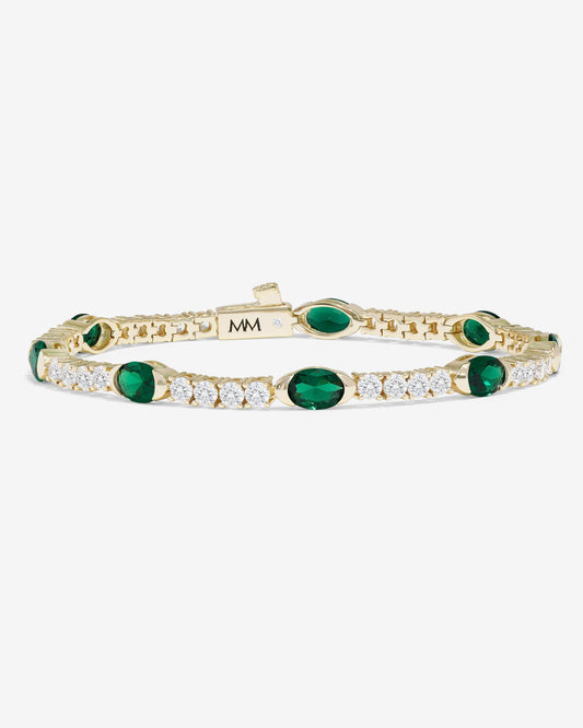 EMERALD MAVEN TENNIS BRACELET