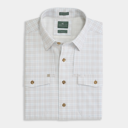 CAMBRIDGE BLUE DEAN VENTED SHIRT