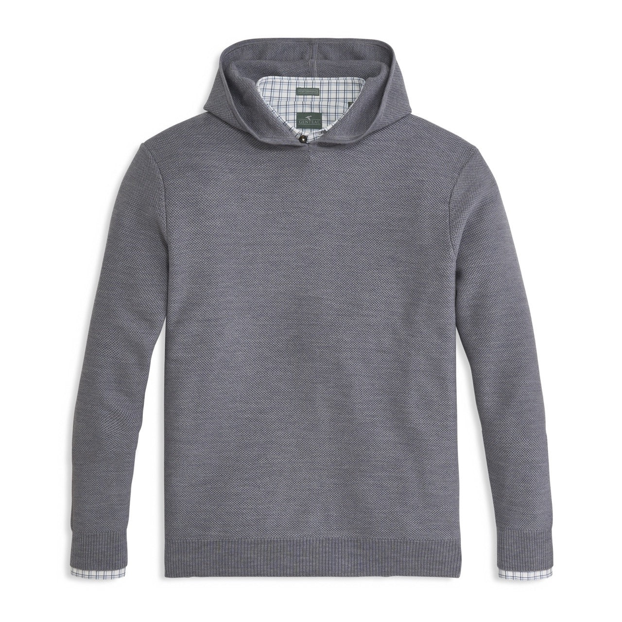 GENTEAL OSLO GRAY WINFIELD HOODED SWEATER