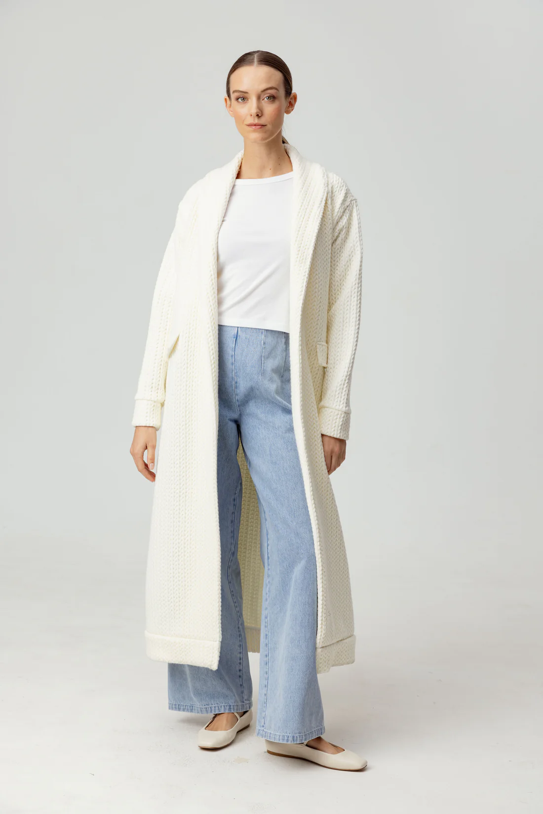 SUNDAYS IVORY ELLE COAT