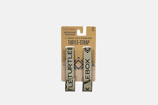 TURTLEBOX TIE-DOWN STRAPS- TAN