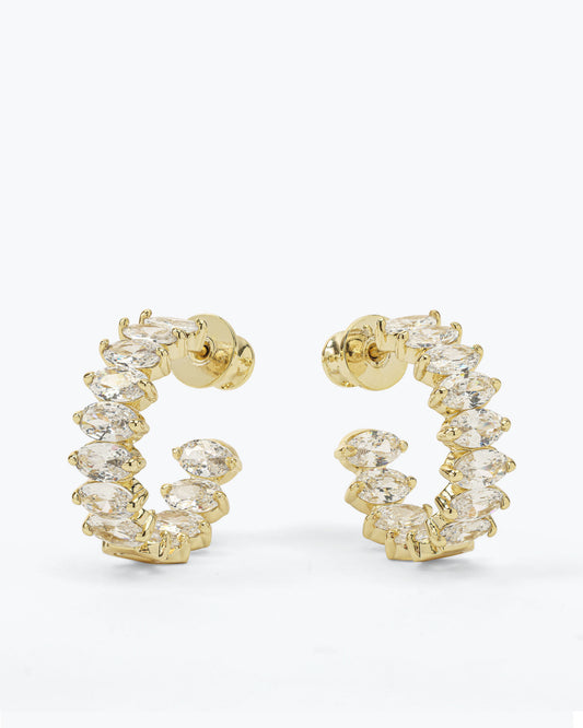 BABY "SHE'S SO FINE" HOOPS -.75"