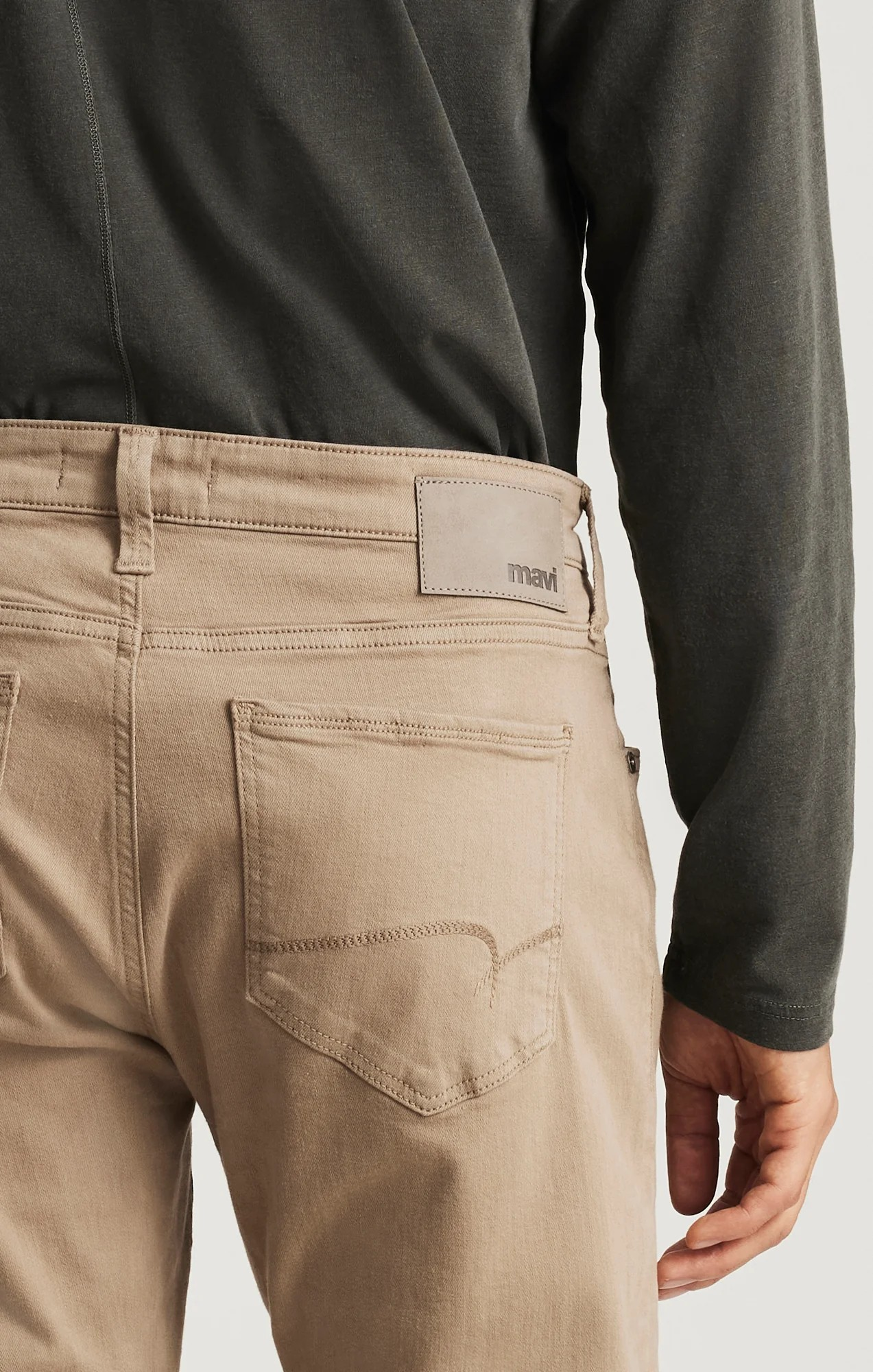 BRINDLE MARCUS SLIM STRAIGHT PANTS