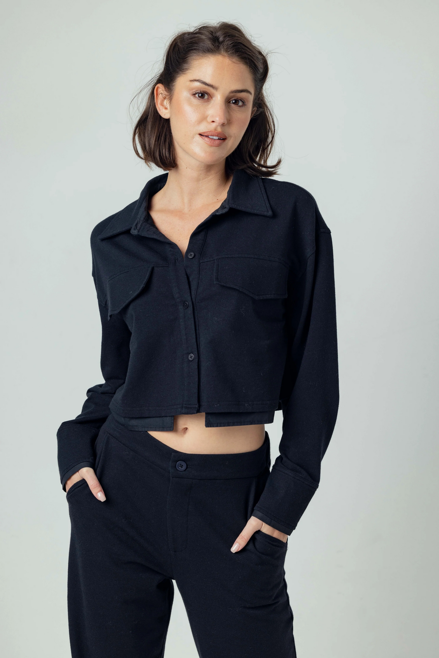 BLACK CLARKE SHIRT