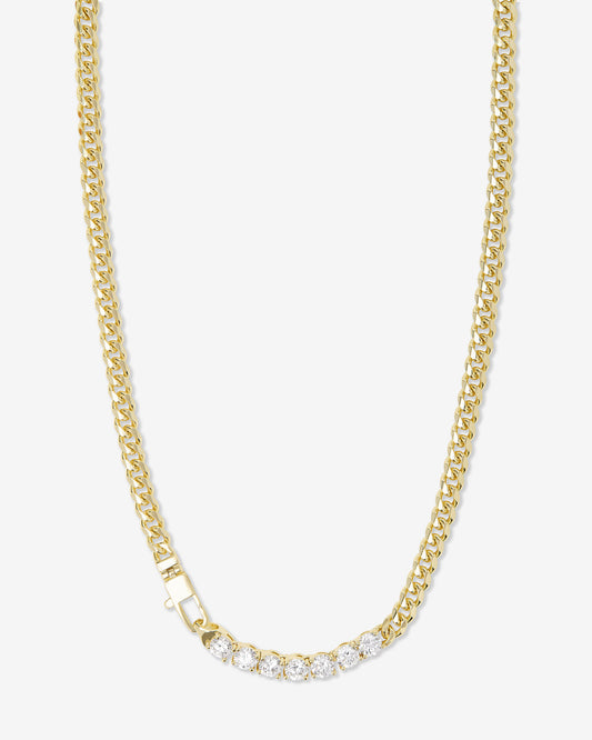 BABY JULIAN LOVES DIAMONDS NECKLACE- 18"