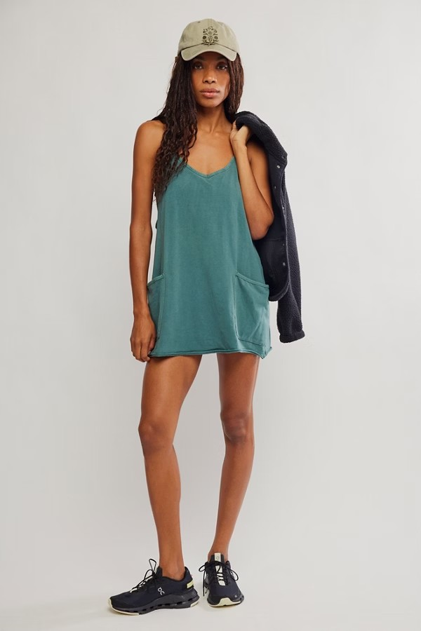 EVERGREEN HOT SHOT MINI DRESS