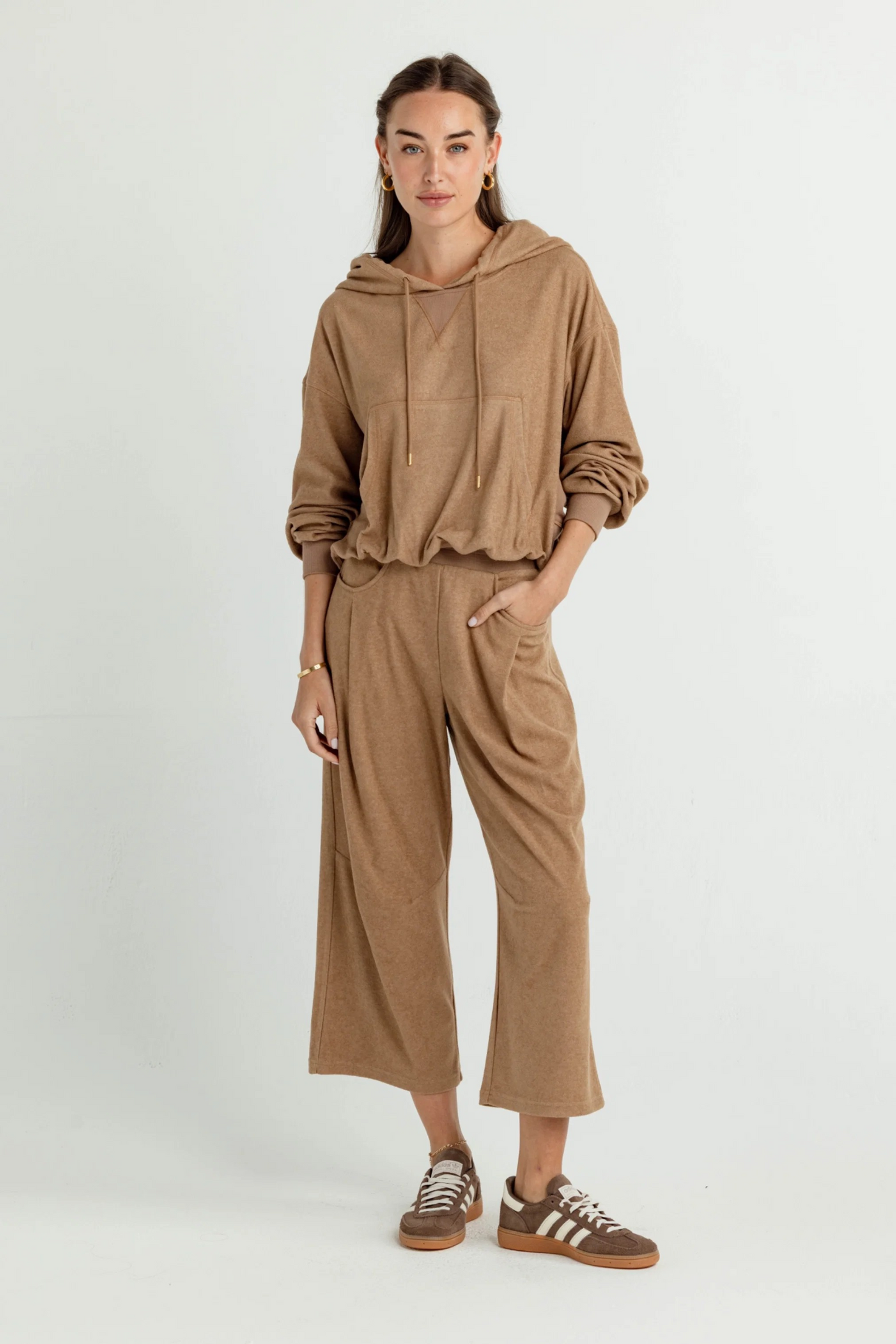 SUNDAYS CARAMEL HEATHER NARA PANTS