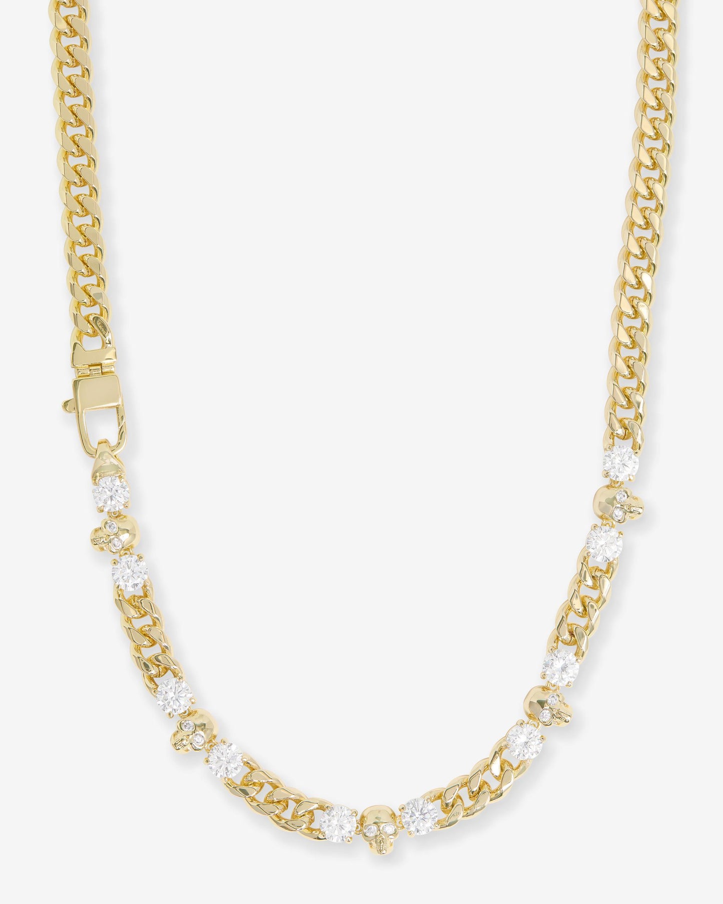 "RIDE OR DIE" CUBAN CHAIN NECKLACE - 18"