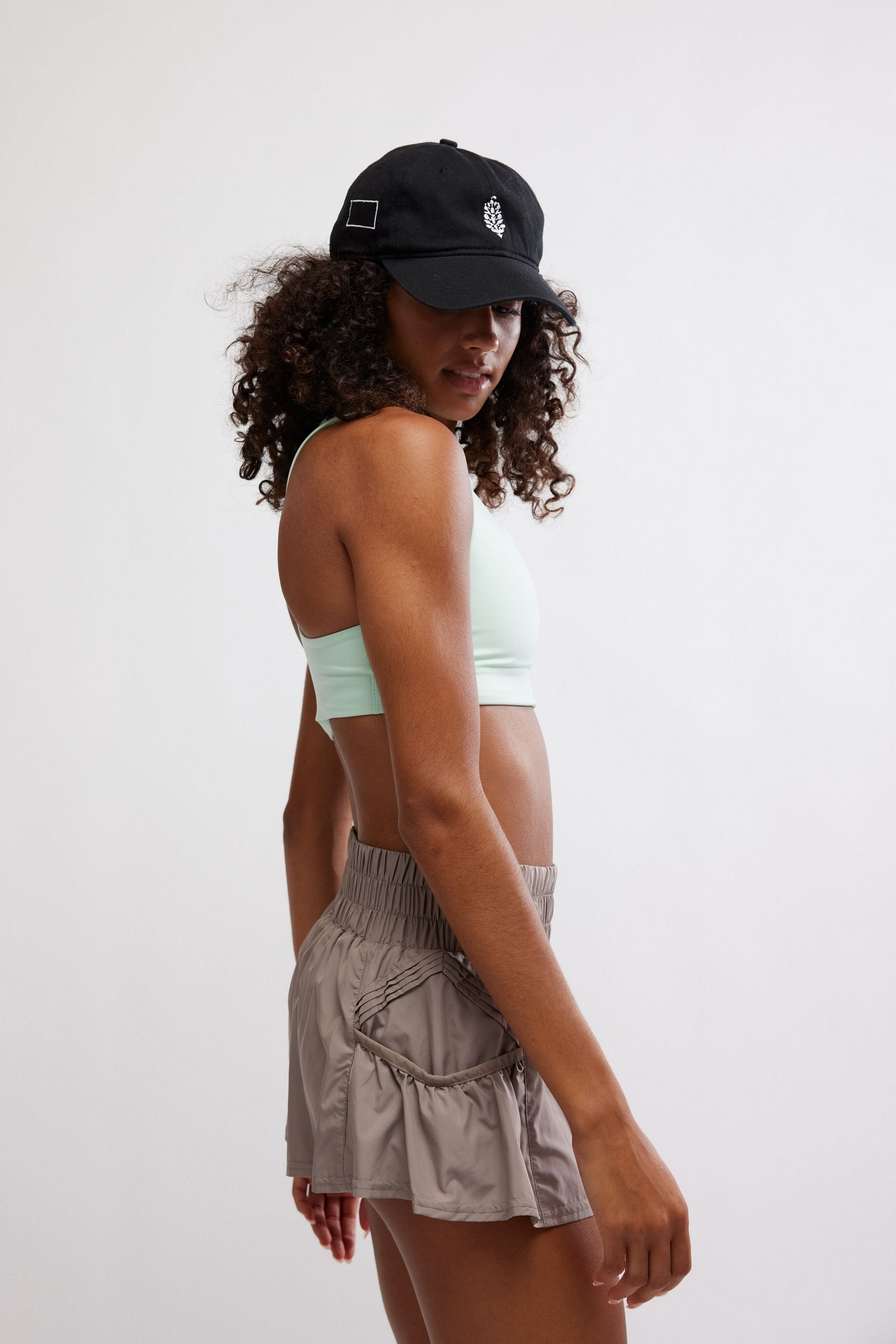 FREE PEOPLE PISTACHIO WIN WIN SPORTS BRA