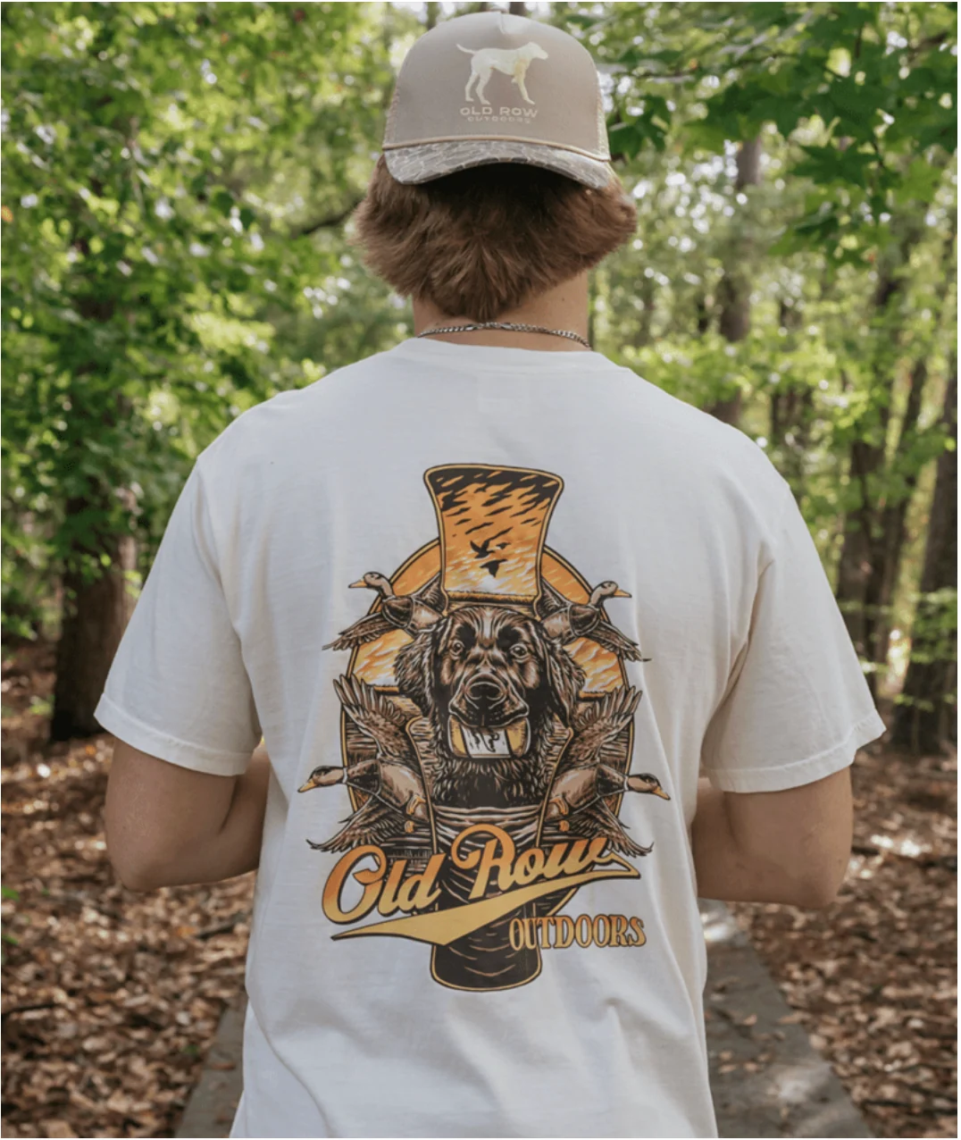 OLD ROW ON THE HUNT POCKET TEE