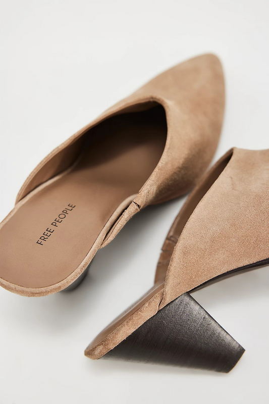 FADED SADDLE SUEDE STELLAR MULE