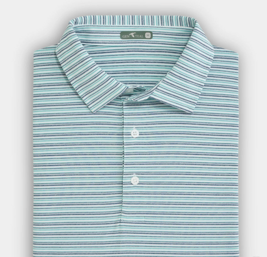 MINERAL JUNIPER PERFORMANCE POLO
