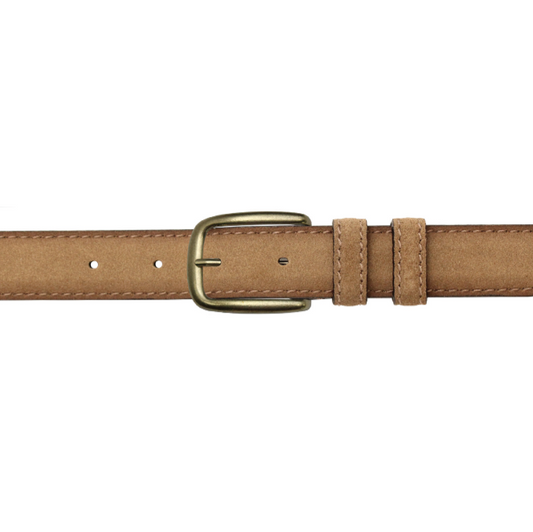TAN SUEDE BELT