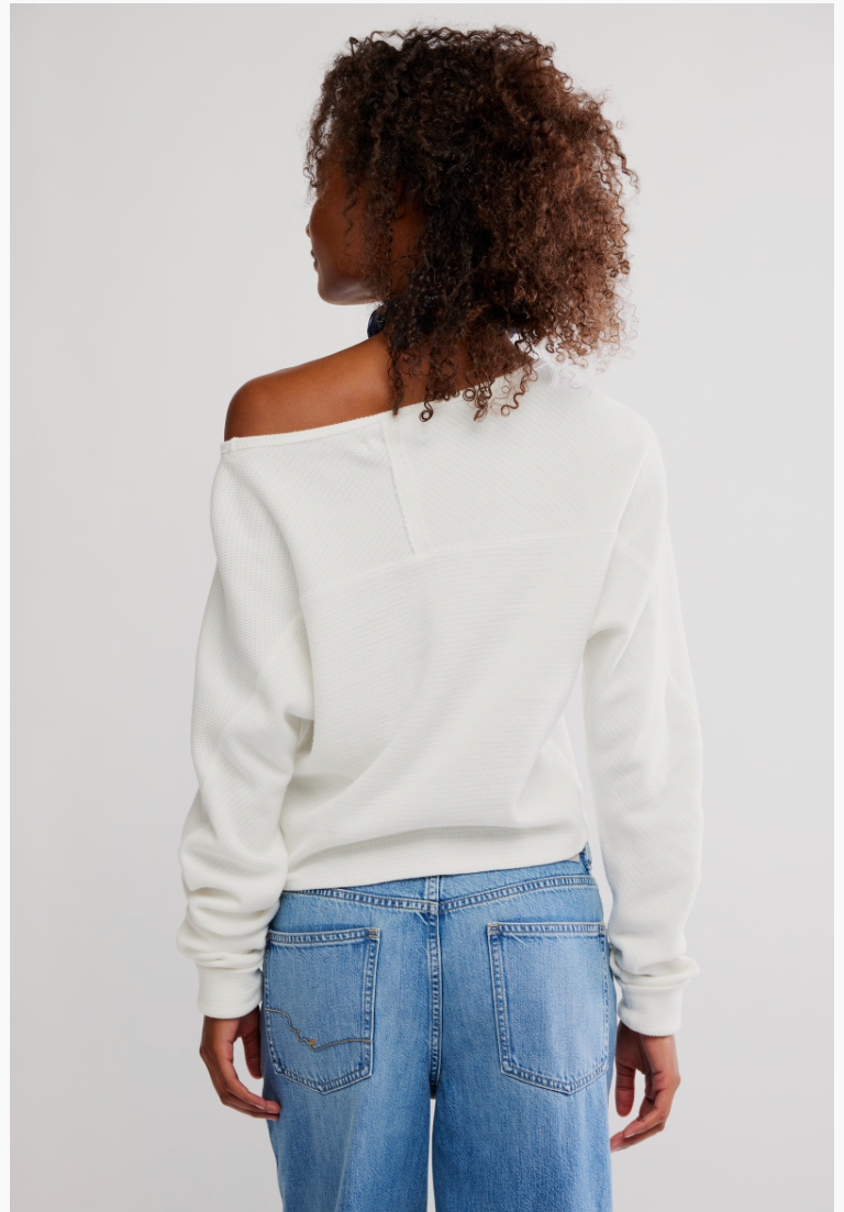 CLEAN IVORY JESS LONG SLEEVE