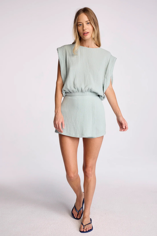 SUNDAYS SURF BLUE SKORT