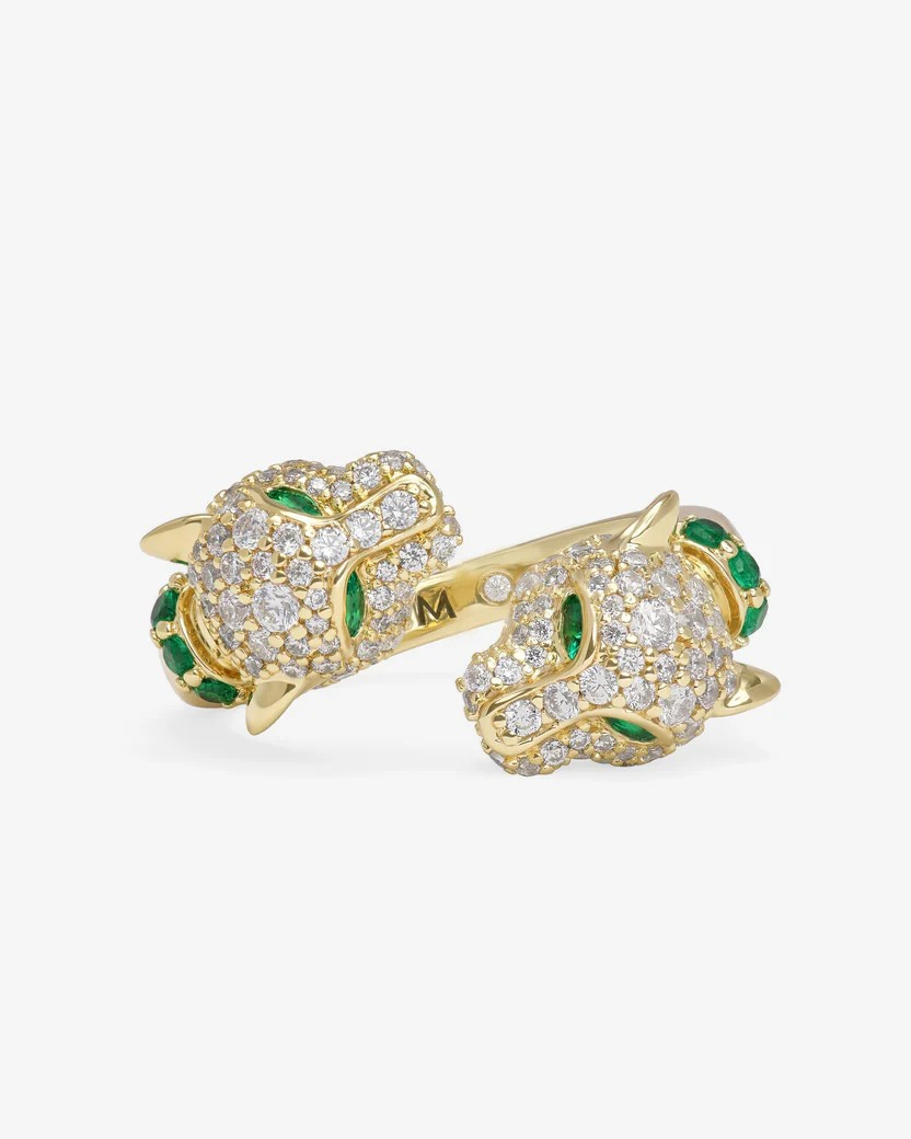 JAGUAR PAVE RING