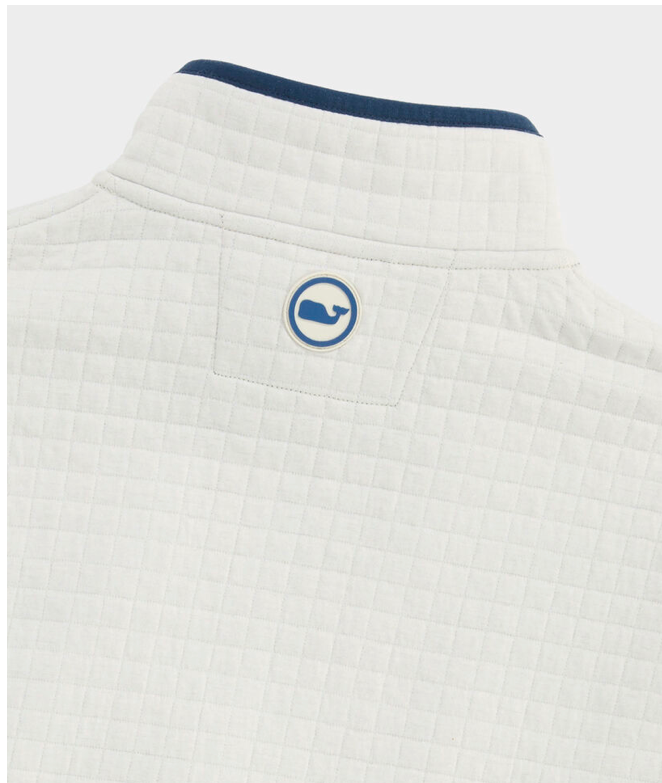 STONE QUILTED NAVIGATOR VEST
