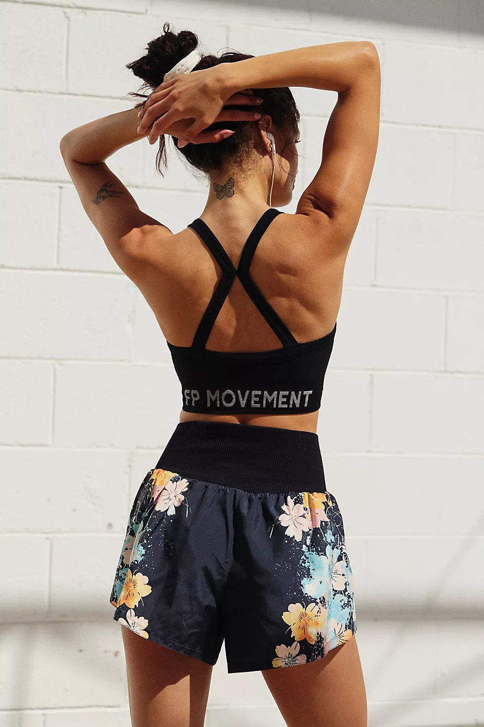 FREE PEOPLE CARPE DIEM HOT COURT SPLATTER PRINT