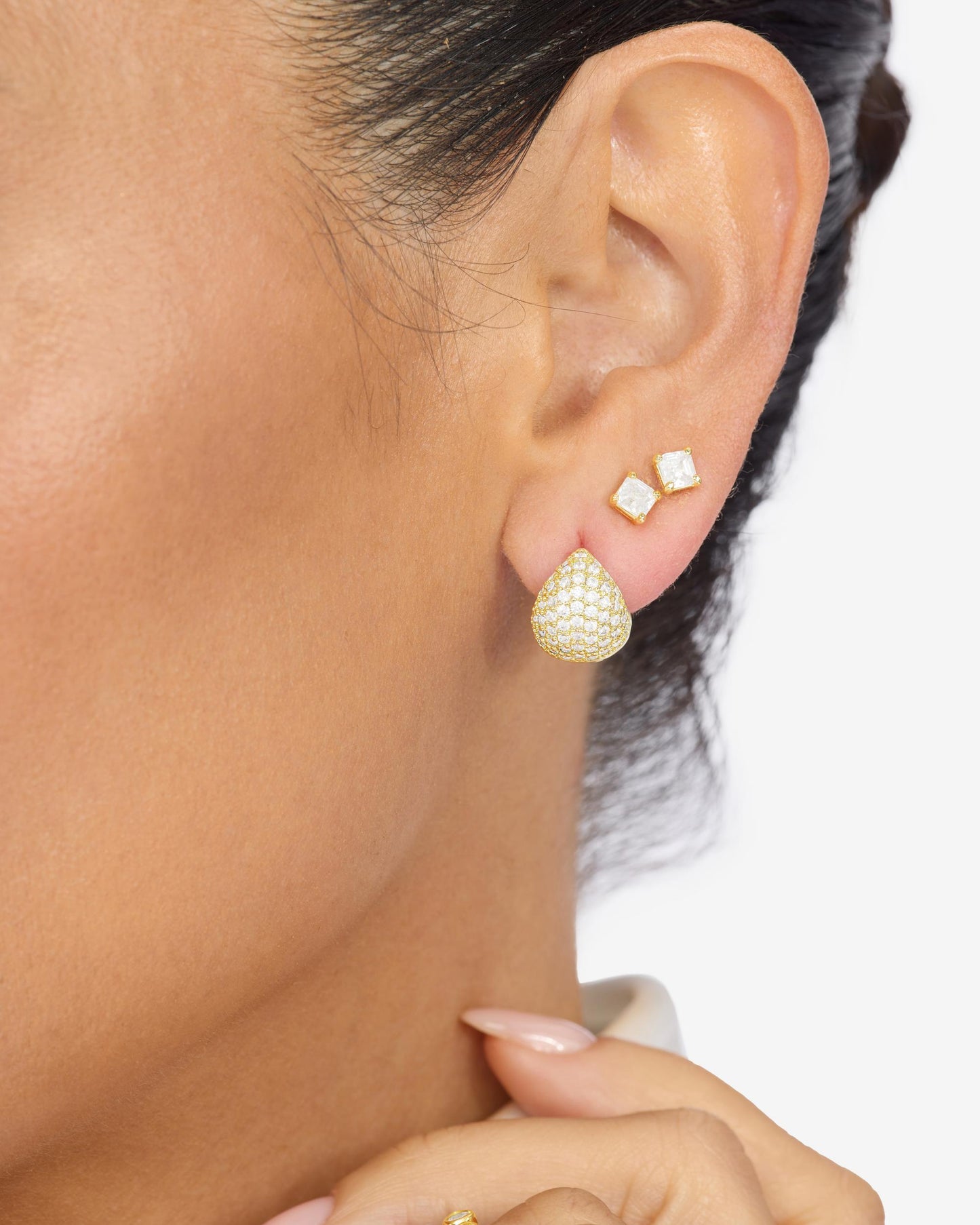 LIL' NORAH PAVE EARRINGS