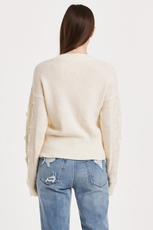 ANOTHER LOVE VINTAGE CREAM DANIA SWEATER