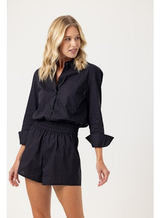 SUNDAYS BLACK LOTTIE ROMPER