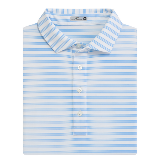 HERITAGE BLUE RUSH PERFORMANCE POLO