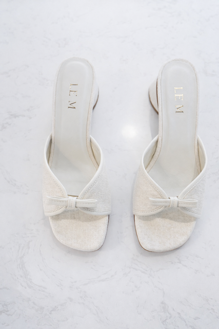 BEIGE LUCIA SANDALS