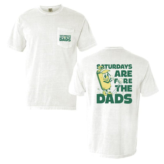 OLD ROW SATURDAYS ARE FORE THE DADS POCKET TEE