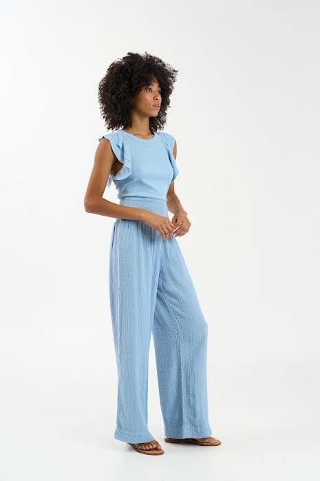 SUNDAYS DUSTY BLUE LILA PANTS