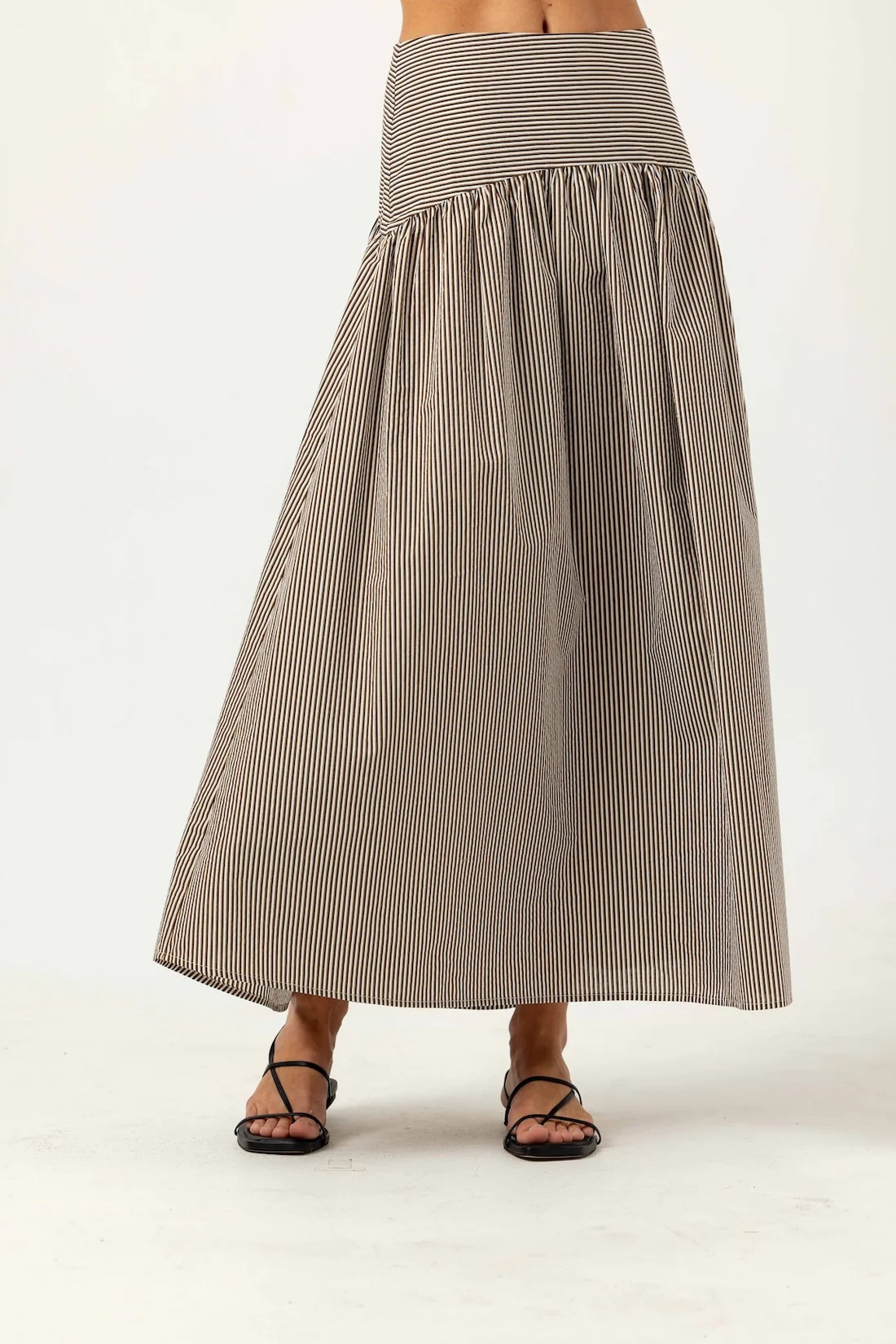 UMBER STRIPE CELESTE SKIRT