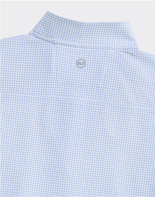 COASTLINE TATTERSALL PERFORMANCE QUARTER ZIP