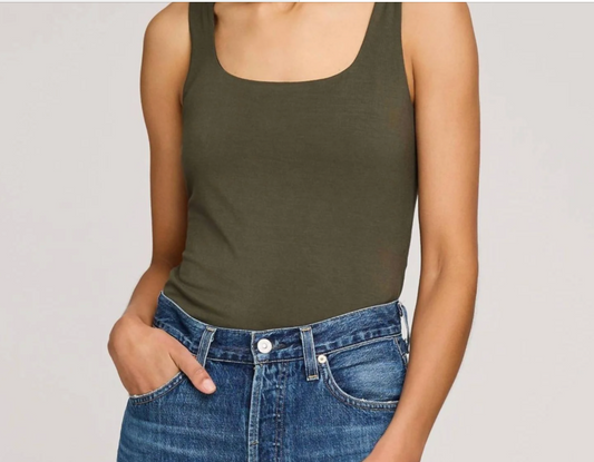 JASPER GREEN BLANCHE TANK