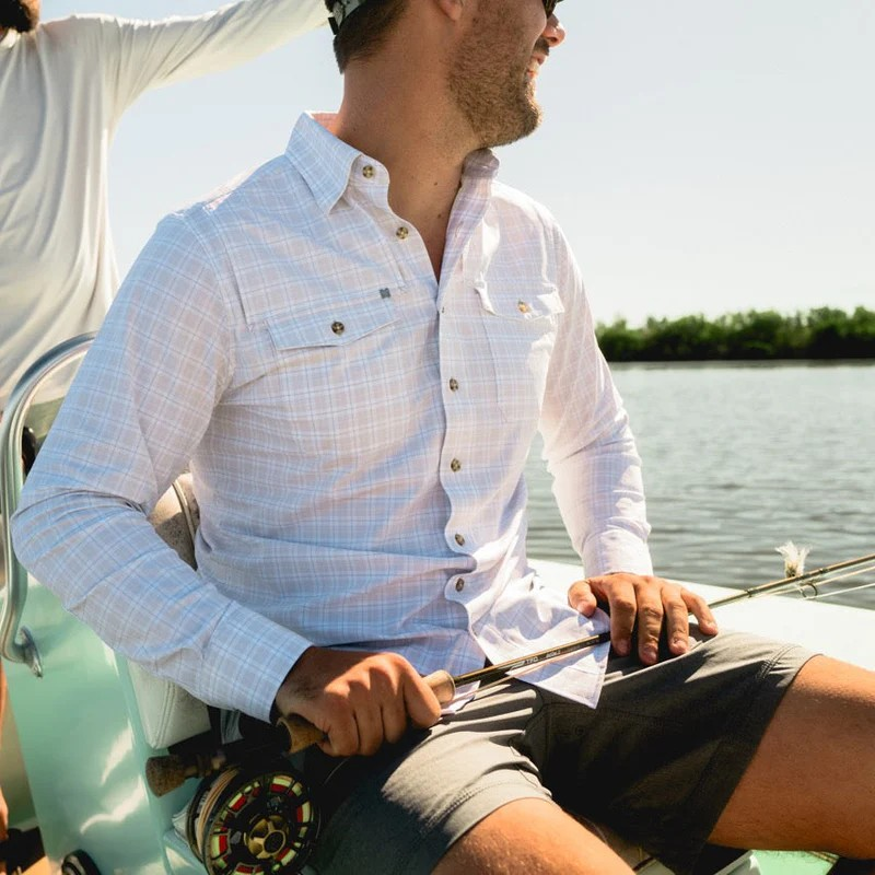 CAMBRIDGE BLUE DEAN VENTED SHIRT