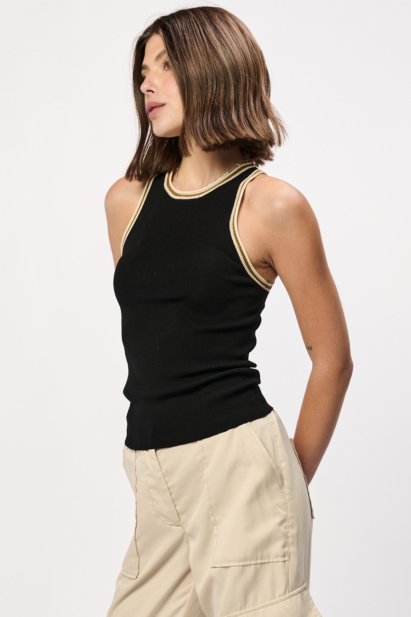 ANOTHER LOVE BLACK MARIAH TANK