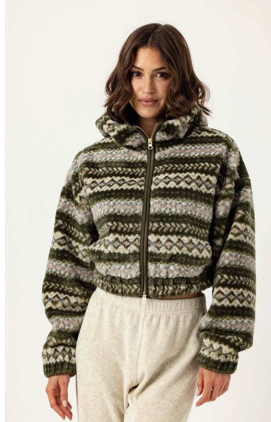 FOREST GREEN BODIE JACKET