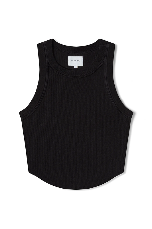 SUNDAYS BLACK ANNIKA TANK