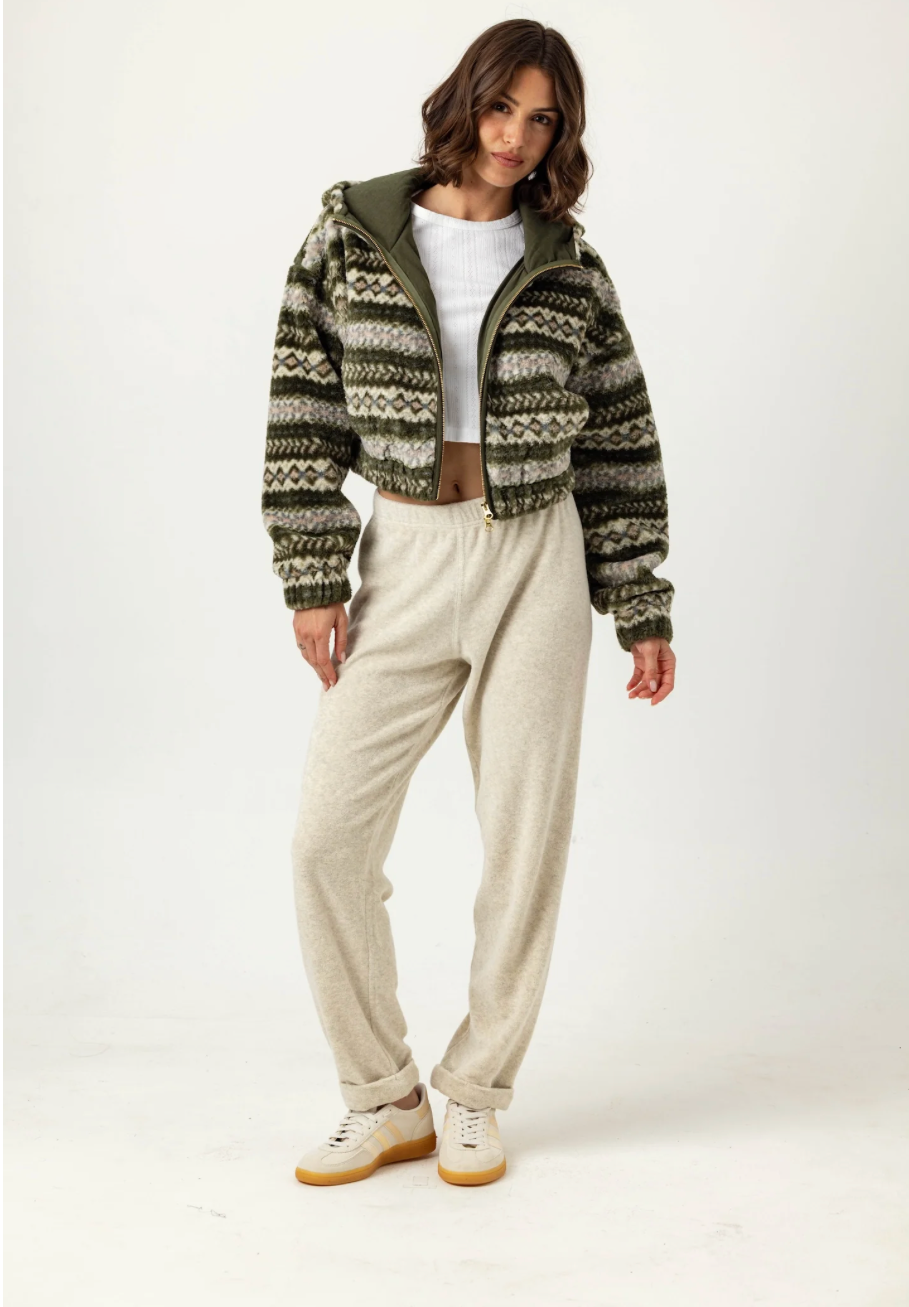 FOREST GREEN BODIE JACKET