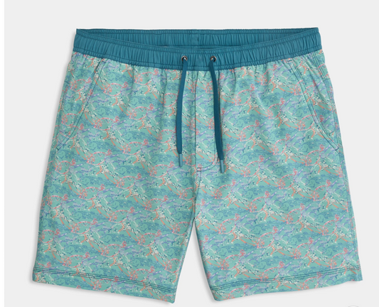 TEAL SHORELINE CATCH MARINA PERFORMANCE SWIM