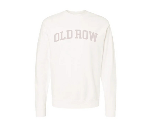 OLD ROW LAVENDER/WHITE CREWNECK
