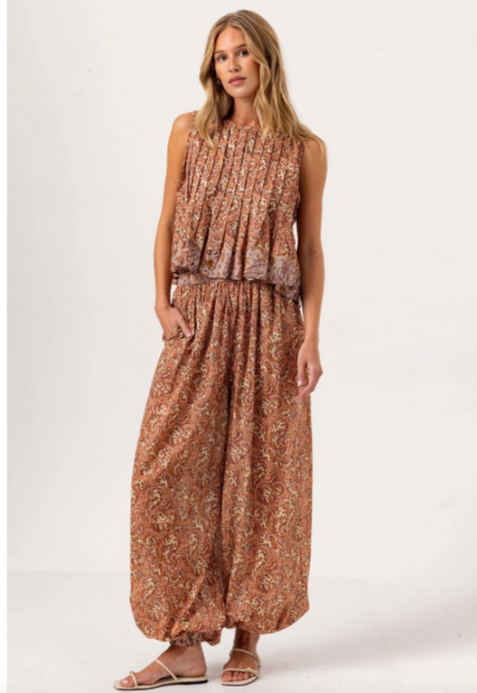 FLORAL VINE ELISSE JOGGERS