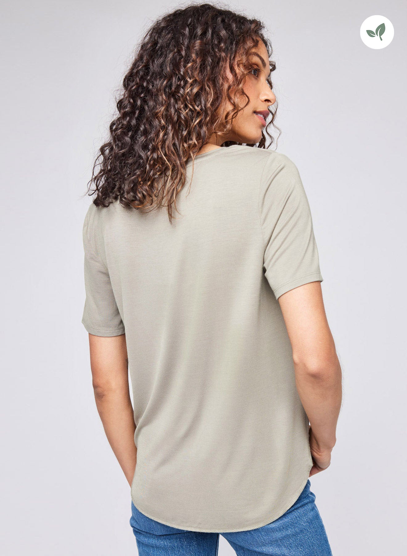 GENTLE FAWN LIGHT SAGE LEWIS TEE