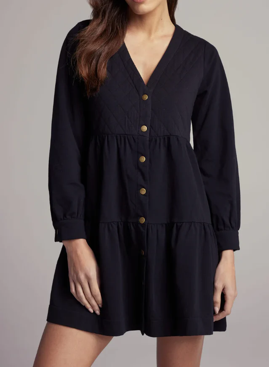 SUNDAYS BLACK CLIFTON DRESS