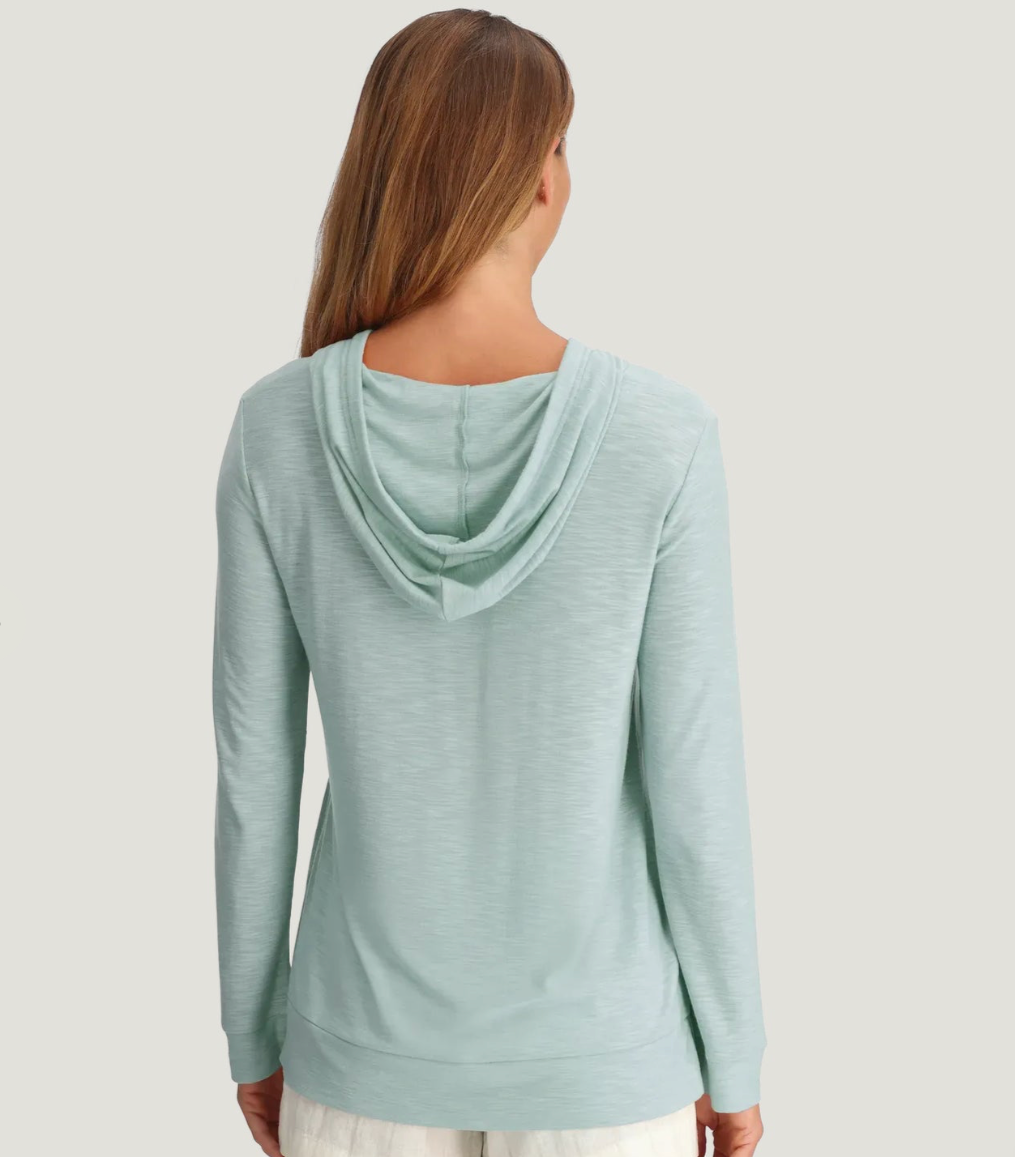 TROPIC SEA WOMEN'S BAMBOO SLUB HOODIE