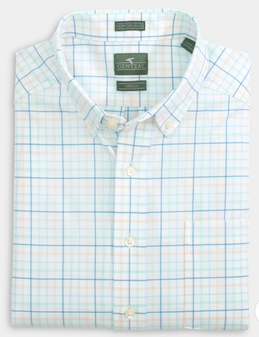 NANTUCKET BREEZE HOLLOWS PERFORMANCE SPORT SHIRT