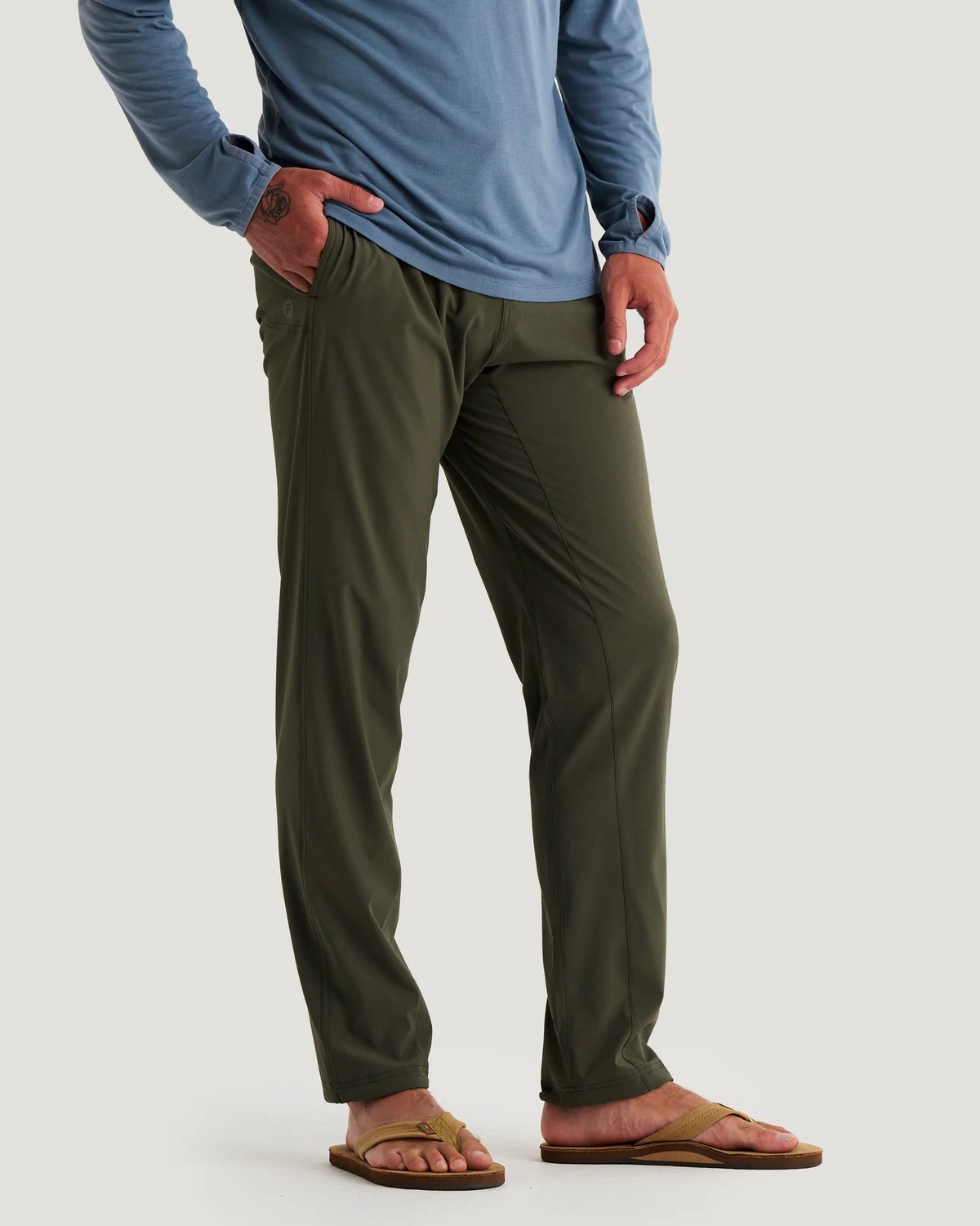 FREE FLY ANTHRACITE MEN'S BREEZE PANT
