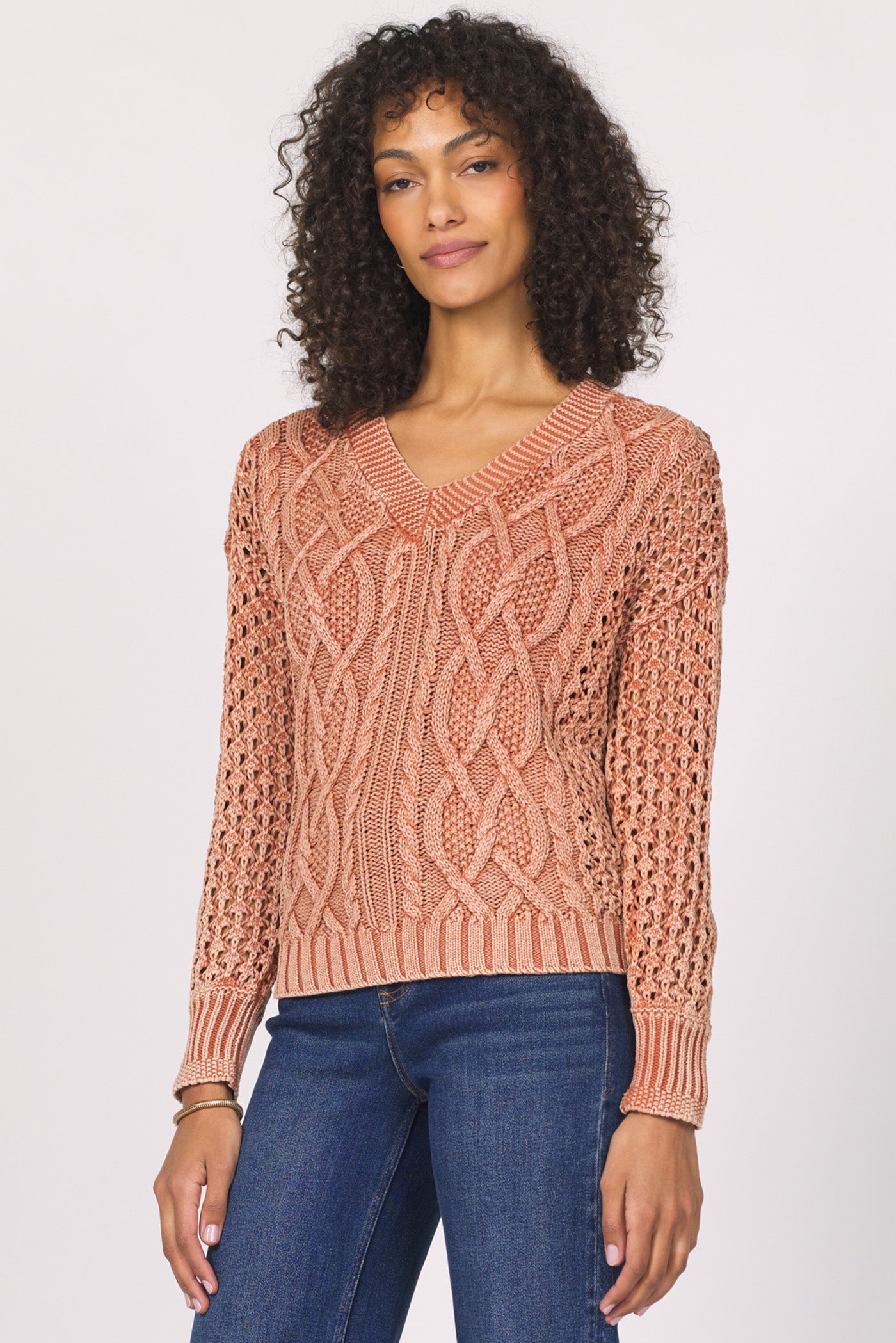 ADOBE ACID CLAUDIA VINTAGE WASH SWEATER